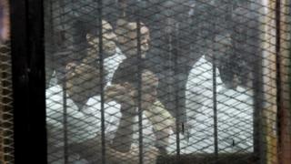 Египетские мужчины предстали перед судом в Каире за убийство государственного обвинителя Хишама Бараката (17 июня 2017 года)