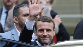 Sabon shugaban Faransa Emmanuel Macron