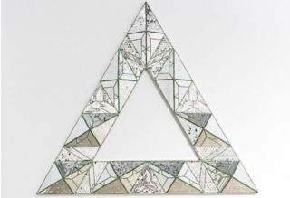 Triangle, by Monir Shahroudy Farmanfarmaian