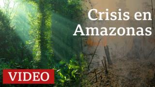 Incendios registrados en varios países amazónicos.