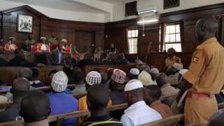 Uganda High Court first day of trial