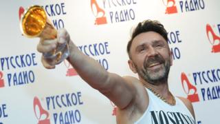 Сергей Шнуров на вручении премии "Русского радио"