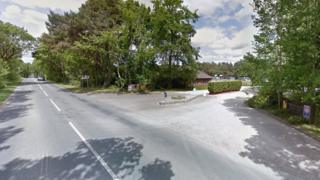 Bere Road close to Wareham Forest Tourist Park