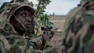 Nigerian soldier