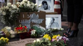 Memorial en honor a Aretha Franklin