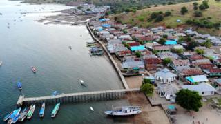 Komodo village