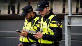 Polisi di Rotterdam, Belanda