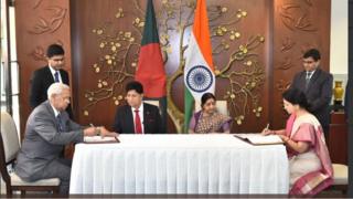 ভারত ও বাংলাদেশের মধ্যে মউ স্বাক্ষরিত হচ্ছে