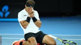 Nadal ariko ararondera gutsinda ihiganwa "Australian Open" incuro ya kabiri