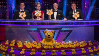 Strictly Come Dancing judges (left to right) Craig Revel Horwood, Darcey Bussell, Len Goodman, Bruno Tonioli