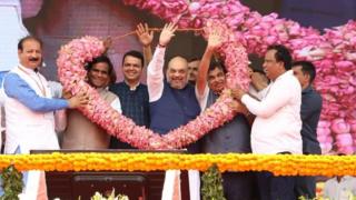 भारतीय जनता पार्टी, 38वां स्थापना दिवस, भाजपा, बीजेपी, अमित शाह, भाजपा की रैली
