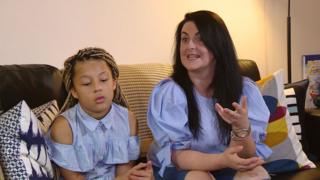 Leanne McGuire and daughter Cleone