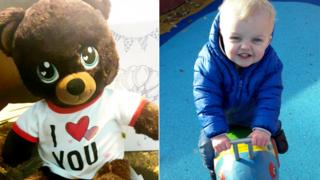 Noah Lister and picture of teddy bear
