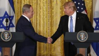 Трамп и Нетаньяху в Белом доме