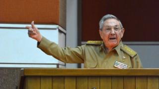 Madaxweynaha Cuba, Raul Castro.
