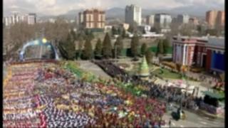 'بهار تاجیکستان؛ 'کاروان شادیانه نوروزی