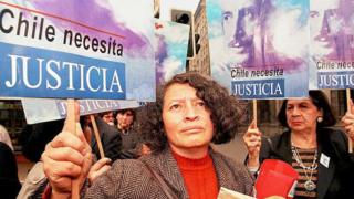 Manifestacion por Letelier