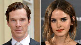 Benedict Cumberbatch and Emma Watson