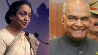 मीरा कुमार और कोविंद