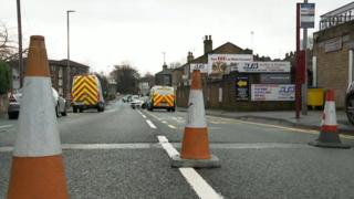 Scene of crash