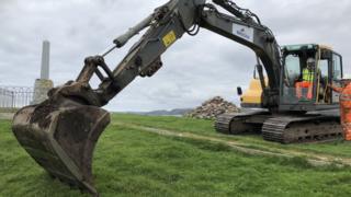 Obair air an staran