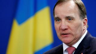 Stefan Löfven em foto arquivo