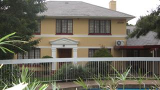 A Zimbabwe government-owned house in Cape Town that was auctioned to compensate evicted white Zimbabwean farmers