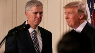 Neil Gorsuch ve Donald Trump