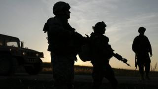 Soldiers train in Fort Riley, Kansas