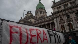 Desde la crisis de comienzos de siglo, en Argentina hay un alto nivel de rechazo hacia el FMI.