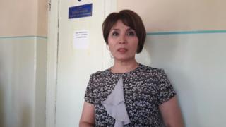 Айгүл Текебаев сот имаратында