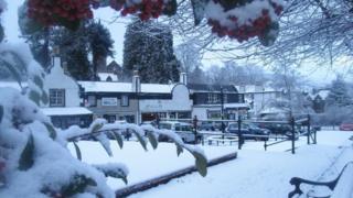 Srath Pheofhair san t-sneachda