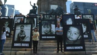 Una protesta por el caso de la guardería ABC