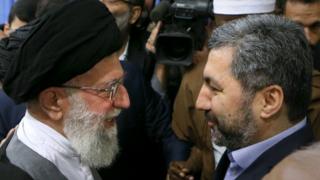 آیتالله خامنهای و محیالدین کبیری