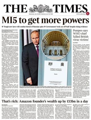 The Times 22 July 2020