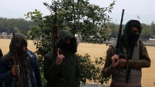 Former Taliban Former Taliban militants surrender their weapons in Jalalabad, Afghanistan. Photo: 6 January 2020