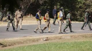 Polisi wamekuwa wakikabiliana na waandamanajimjini malawi