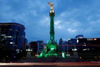 Angel of Independence in Mexico City