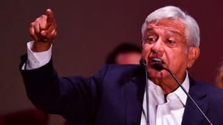 Andrés Manuel López Obrador, presidente electo de México.