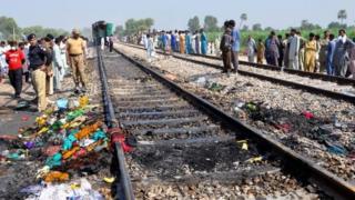 ٹرین حادہ