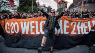 hamburg protesto