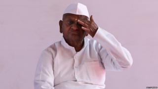 अन्ना हजारे, भूख हड़ताल