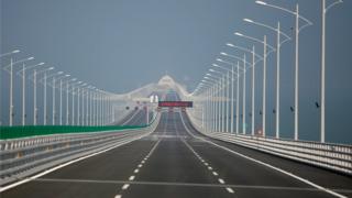 Daraja la Hong Kong Macau bridge