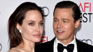 Angelina Jolie and Brad Pitt