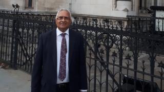 Rajeshkumar Mehta outside court