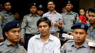 ရိုက်တာ သတင်းထောက် ကိုဝလုံးနဲ့ ကိုကျော်စိုးဦး
