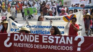 Más de 30.000 personas están desaparecidas en México.