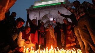 कश्मीर घटनापछि शोक दिल्लीमा मनाइँदै