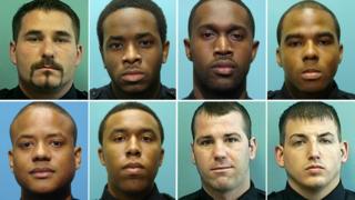 baltimore police officers corrupt task force gun were who bbc trace copyright