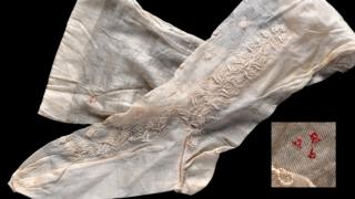 Queen Victoria's silk stockings